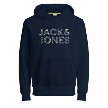 Bērnu Džemperis  JJNEON POP  Jack & Jones  12232755  Tumši Zils