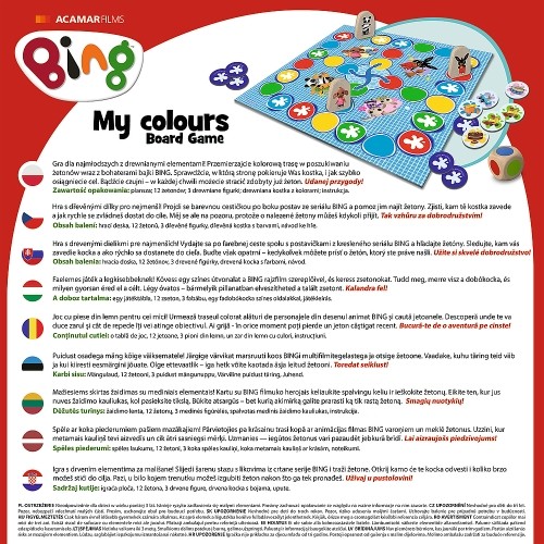 TREFL Galda spēle "Bings - Manas krāsas" image 3