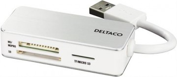 UCR-147 card reader USB 3.2 Gen 1 (3.1 Gen 1) Type-A Silver, White