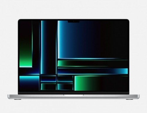 Apple  
         
       MacBook Pro Silver, 16.2 ", IPS, 3456 x 2234 pixels,  M2 Pro, 16 GB, SSD 1000 GB,  M2 Pro 19 core GPU, No Optical Drive, MacOS, Wi-Fi 6E (802.11ax), Bluetooth version 5.3, Keyboard language Russian, Keyboard backlit, Warranty 12 m image 1