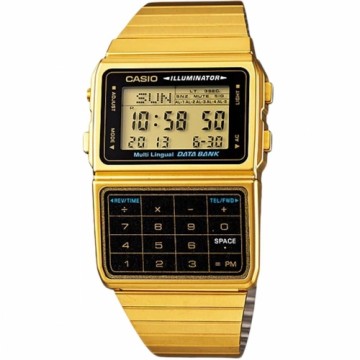 Мужские часы Casio DATABANK CALCULATOR GOLD