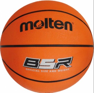 Basketball ball training MOLTEN B5R, rubber size 5