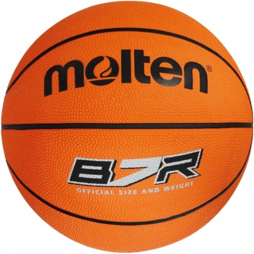 Basketball ball training MOLTEN B7R, rubber size 7 image 1