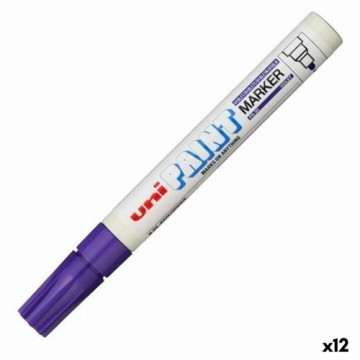 Постоянный маркер Uni-Ball PX-20 Фиолетовый 2,8 mm (12 штук)