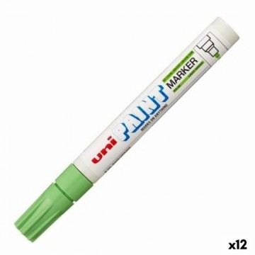 Постоянный маркер Uni-Ball PX-20 2,8 mm Светло-зеленый (12 штук)