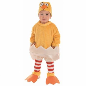 Bigbuy Outdoor Маскарадные костюмы для младенцев Жёлтый Курица 0-12 Months