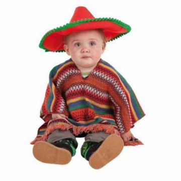 Bigbuy Carnival Маскарадные костюмы для младенцев Мексиканец 0-12 Months