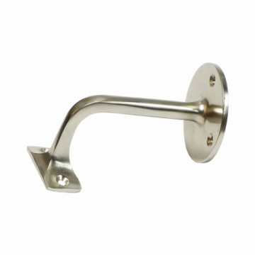 Handrail Bracket EDM никель матовый 3 винта Серебристый Сталь