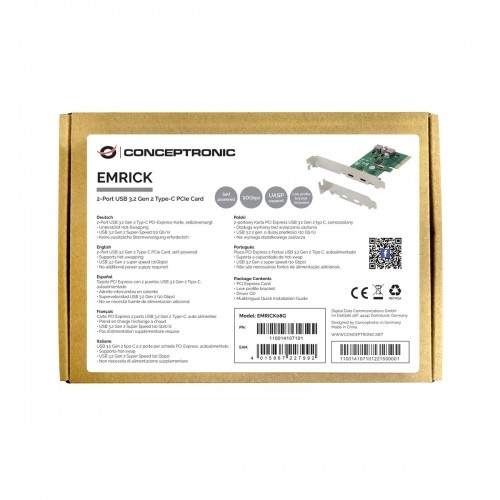 PCI Karte Conceptronic EMRICK08G image 2