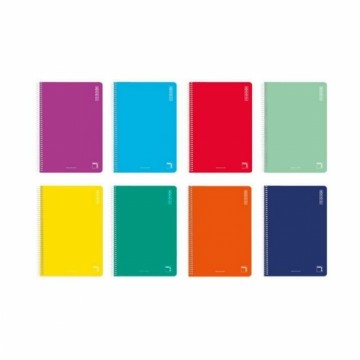 ноутбук Pacsa Basic Разноцветный 80 Листья Четверть (10 штук)