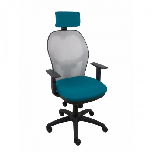 Biroja krēsls ar galvas atbalstu Jorquera P&C 10CRNCR Pelēks image 1