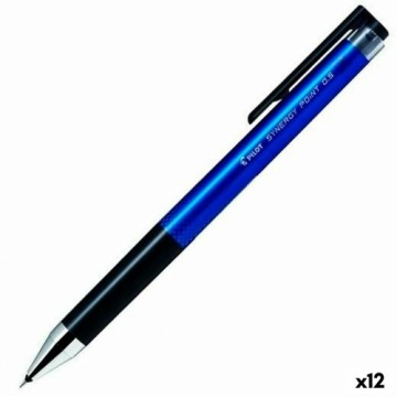 Гелевая ручка Pilot Synergy 0,25 mm Синий (12 штук)