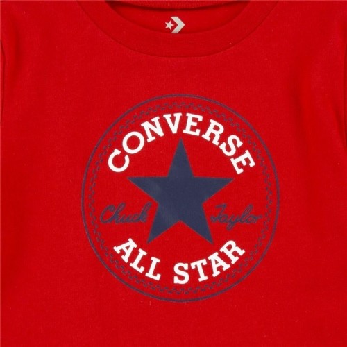 Спортивный костюм для девочек Converse Черный/Красный image 4