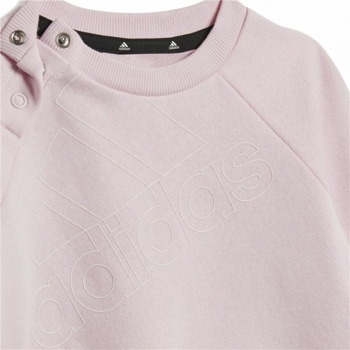 Bērnu Sporta Tērps Adidas Essentials Logo Rozā image 5