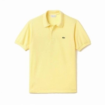 Vīriešu Polo ar Īsām Piedurknēm Lacoste Dzeltens