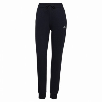 Pieaugušo bikses Adidas Essentials French Terry Melns Dāma Tumši zils