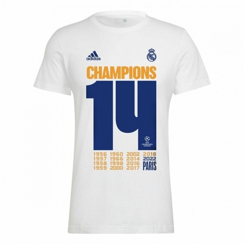 Vīriešu Īsroku Futbola Krekls Adidas Real Madrid Champions 2022 image 1