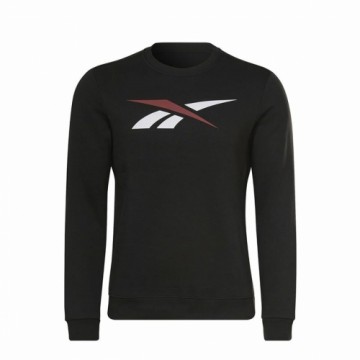Vīriešu Sporta Krekls bez Kapuča Reebok Essentials Vector Melns