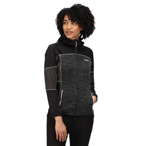 Женская спортивная куртка Regatta Walbury II Full Zip Чёрный image 5