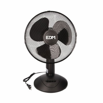 Настольный вентилятор EDM Чёрный 45 W