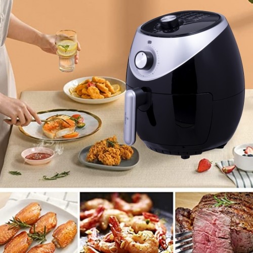Just Perfecto JL-21: 1400W Hot Air Fryer With Knob Control -3.2L image 4