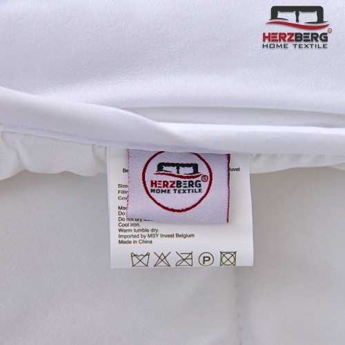 Hezberg Textile Herzberg HG-24267WD: 4-Star Quality White Duvet - 240x200cm image 4