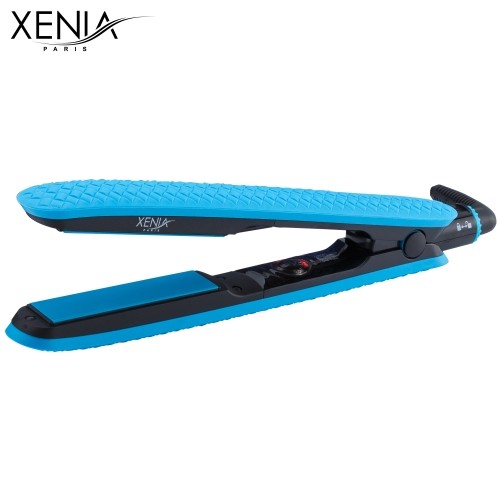 Xenia Paris JS-140207: Blue Silicone Hair Straightener image 3