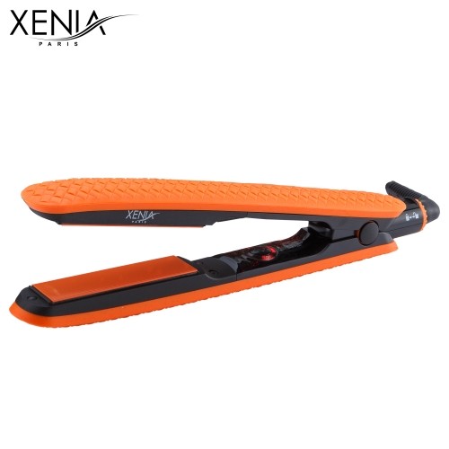 Xenia Paris JS-140209: Orange Silicone Hair Straightener image 3