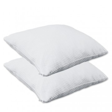 Hezberg Textile Herzberg HG-65X2: 2 Pieces Shredded Memory Foam Pillow