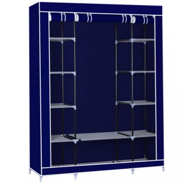 MSY Herzberg HG-8009: Storage Wardrobe - Large Blue