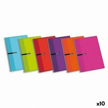 ноутбук ENRI Мягкая обложка 21,5 x 15,5 cm 80 Листья (10 штук)