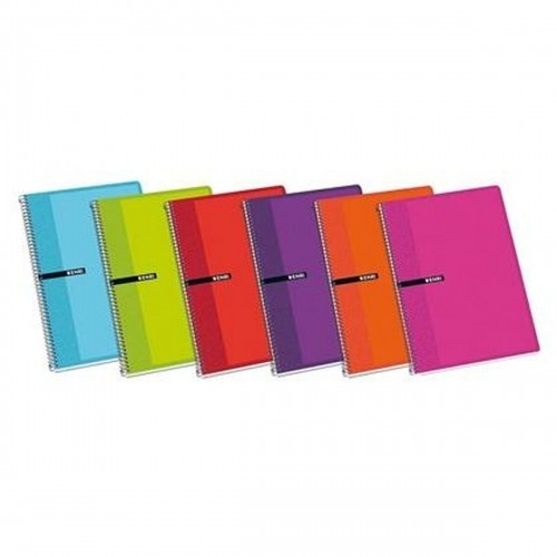 ноутбук ENRI Разноцветный 80 Листья Din A4 (5 штук) image 2