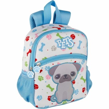 Школьный рюкзак Pets Bulldog Неопреновый (26 x 21 x 9 cm)