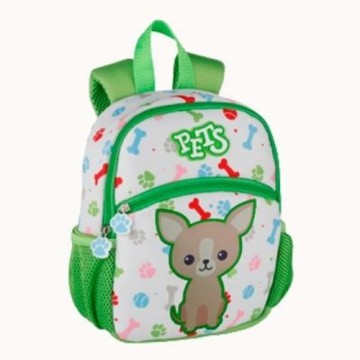 Школьный рюкзак Pets Chihuahua Неопреновый (26 x 21 x 9 cm)