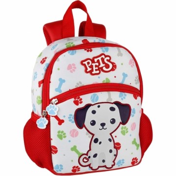 Школьный рюкзак Pets Dalmatian Неопреновый (26 x 21 x 9 cm)