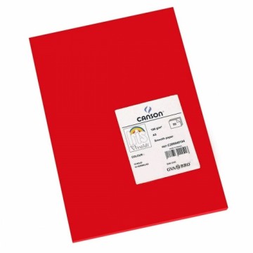 Картонная бумага Iris 29,7 x 42 cm Красный 185 g (50 штук)