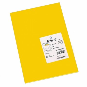 Картонная бумага Iris Gualda 29,7 x 42 cm Жёлтый 185 g (50 штук)