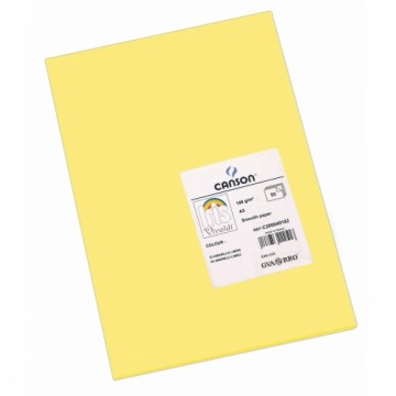 Картонная бумага Iris Lemon 29,7 x 42 cm Жёлтый 185 g (50 штук)