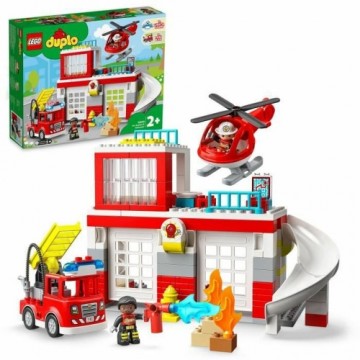 Playset Lego 10970 DUPLO Fire Station and Helicopter (117 Daudzums)