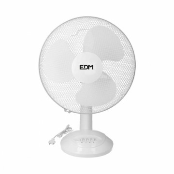 Настольный вентилятор EDM Белый 35 W