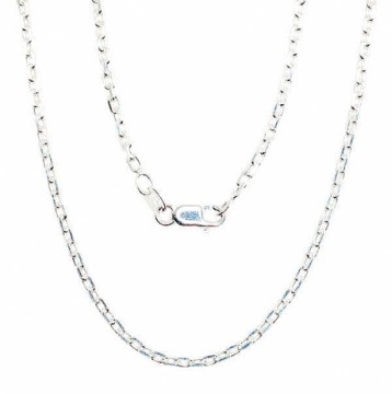 Sudraba ķēdīte Enkurs 2.1 mm, dimantu apstrādājums #2400091, Sudrabs 925°, garums: 55 cm, 6.8 gr.