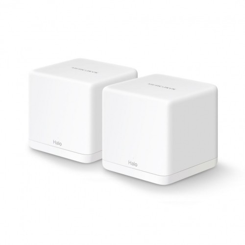 MERCUSYS  
         
       AC1300 Whole Home Mesh Wi-Fi System Halo H30G (2-Pack) 802.11ac, 400+867 Mbit/s, Ethernet LAN (RJ-45) ports 2, Mesh Support Yes, MU-MiMO Yes, White image 1