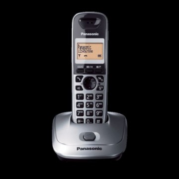 Panasonic  
         
       KX-TG2511FXM Backlight buttons, Black, Caller ID, Wireless connection, Phonebook capacity 100 entries, Built-in display, Speakerphone