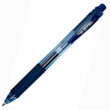 Pildspalva Pentel EnerGel Tumši zils 0,7 mm (12 gb.)