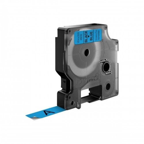 Laminēta lente iekārtu marķēšanai Dymo D1 45016 LabelManager™ Zils 12 mm Melns (5 gb.) image 2