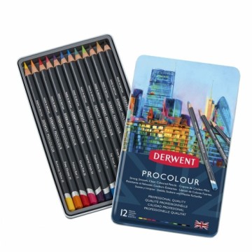 Цветные карандаши DERWENT Procolour Разноцветный