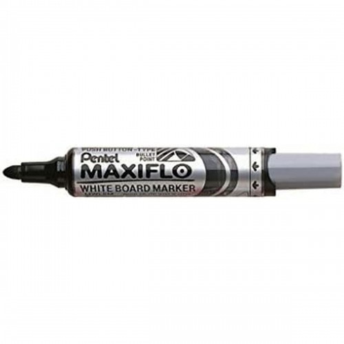 Marķiera Pildspalva Pentel Maxiflo Melns (12 gb.) image 1