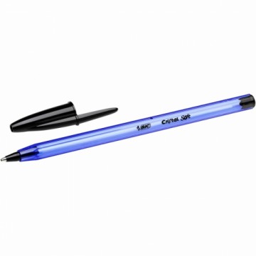 Pildspalva Bic Cristal Soft 1-2 mm Melns (50 gb.)