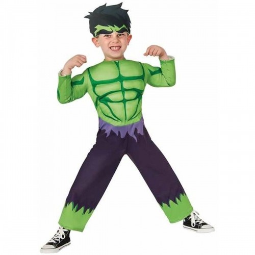 Bigbuy Carnival Svečana odjeća za djecu 7-9 gadi Hulk image 1
