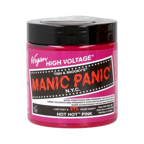 Daļēji Pastāvīga Krāsviela Manic Panic Panic High Rozā (237 ml) image 1